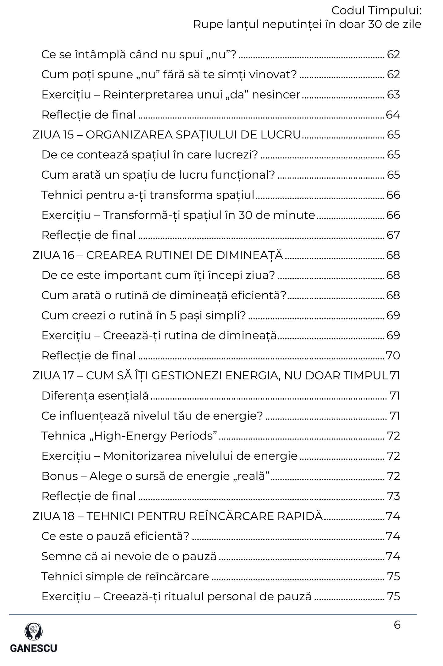 Codul Timpului: Rupe lanțul neputinței în doar 30 de zile