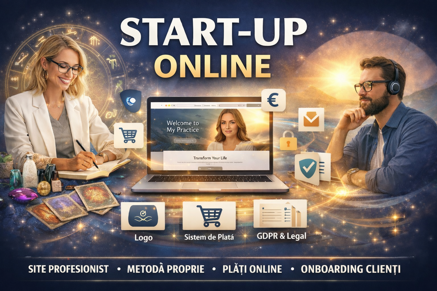 (REZERVARE) START-UP ONLINE