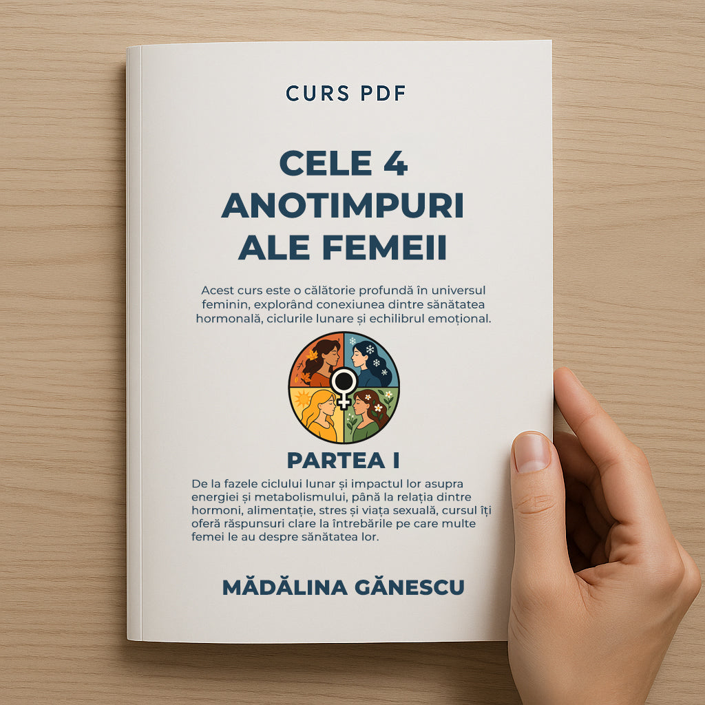 CURS PDF ”CELE 4 ANOTIMPURI ALE FEMEII - PARTEA I”