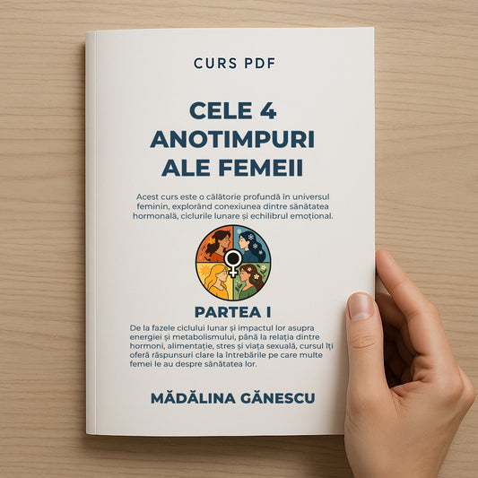 CURS PDF ”CELE 4 ANOTIMPURI ALE FEMEII - PARTEA I”