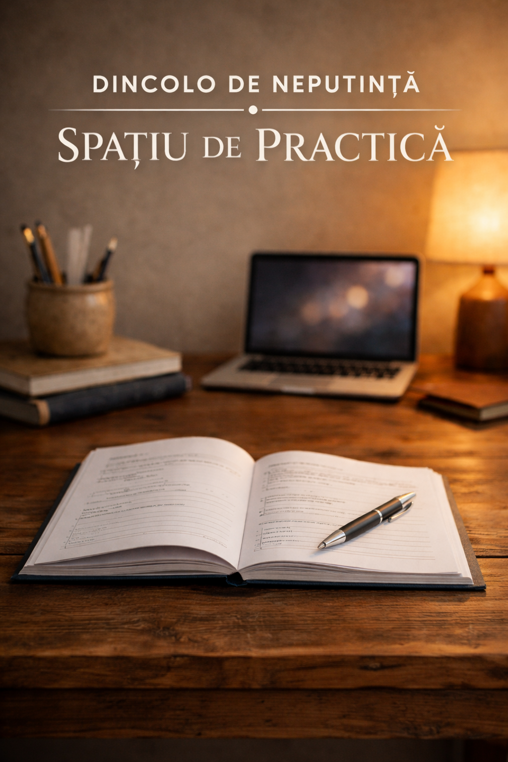 DINCOLO DE NEPUTINȚĂ – SPAȚIU DE PRACTICĂ (exclusiv pentru cine deține CARTE+CAIET sau un curs PDF de lucru cu sinele)